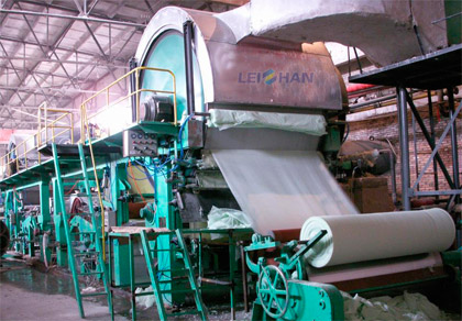 Tissue Paper Production Machine in Kazakhstan